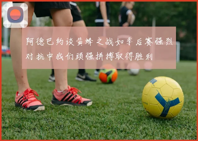 阿德巴约谈黄蜂之战如季后赛强烈对抗中我们顽强拼搏取得胜利