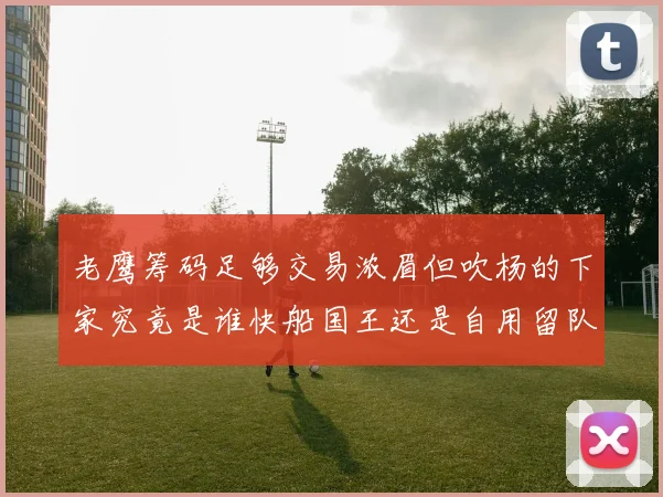 老鹰筹码足够交易浓眉但吹杨的下家究竟是谁快船国王还是自用留队